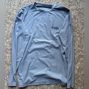 Vineyard Vines Men’s performance long sleeve shirt size xs gray